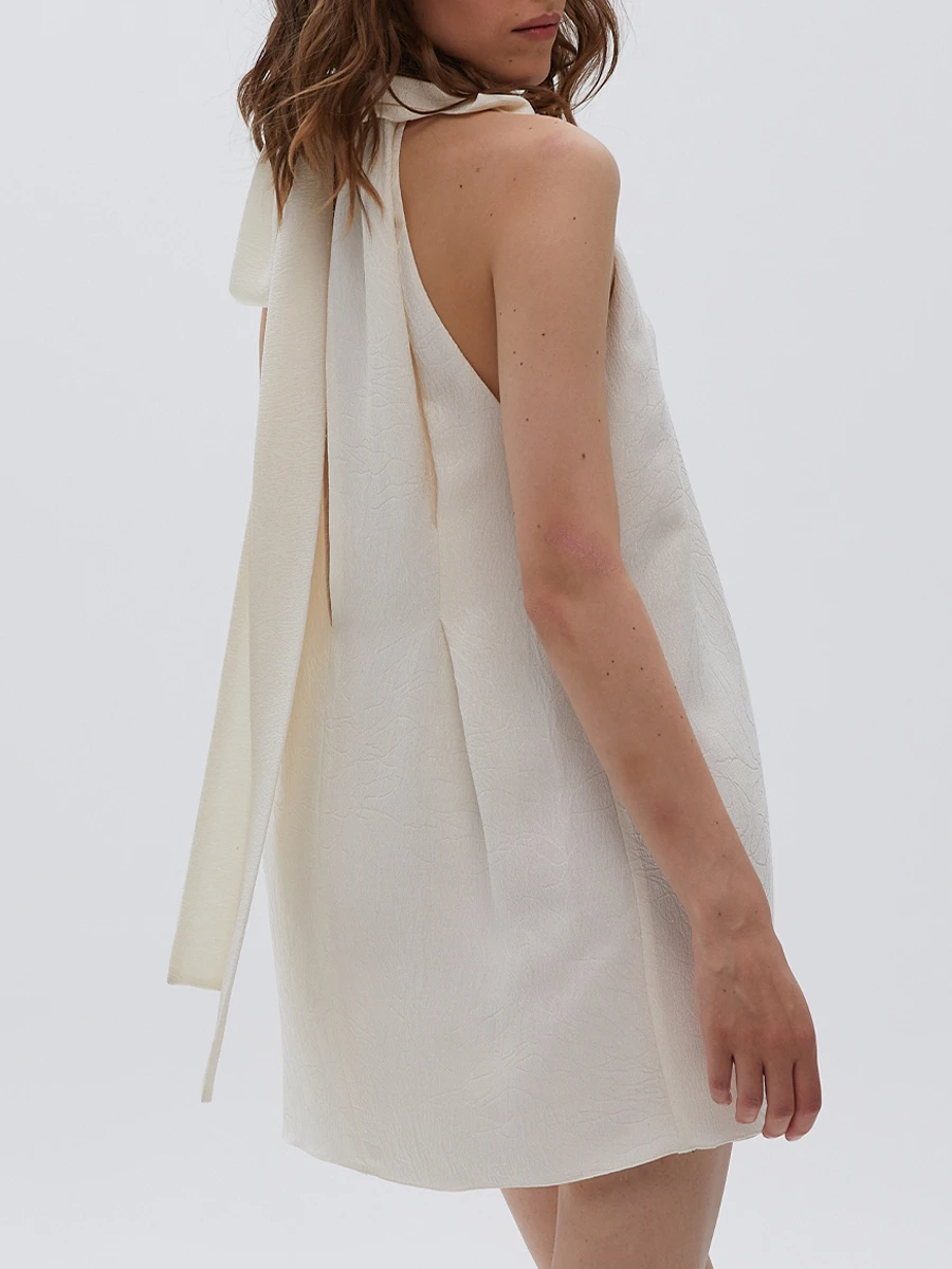 Платье шелковое