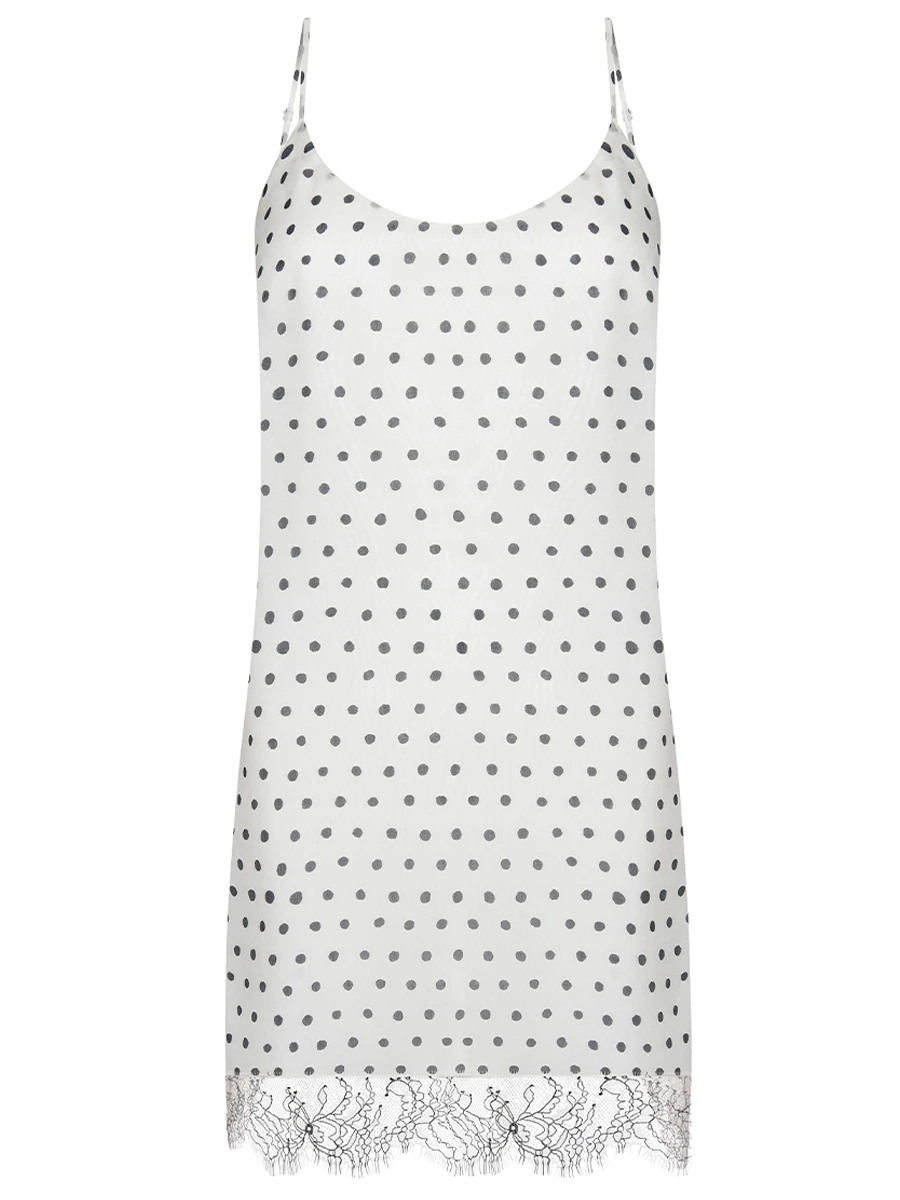 Платье-комбинация шелковое