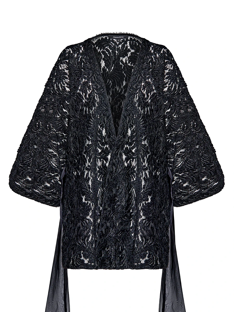 Кимоно кружевное