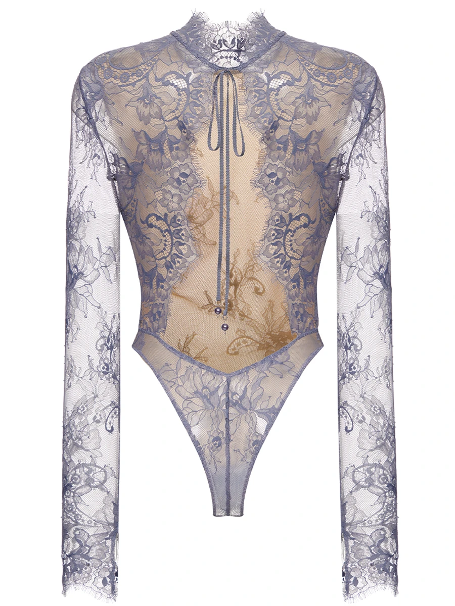 Боди кружевное