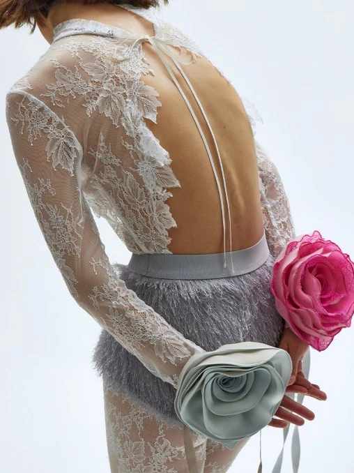 Брошь текстильная «Blossom» MAISON ESVE