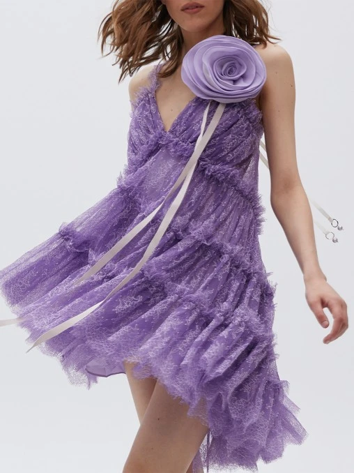 Брошь шелковая «Blossom» MAISON ESVE