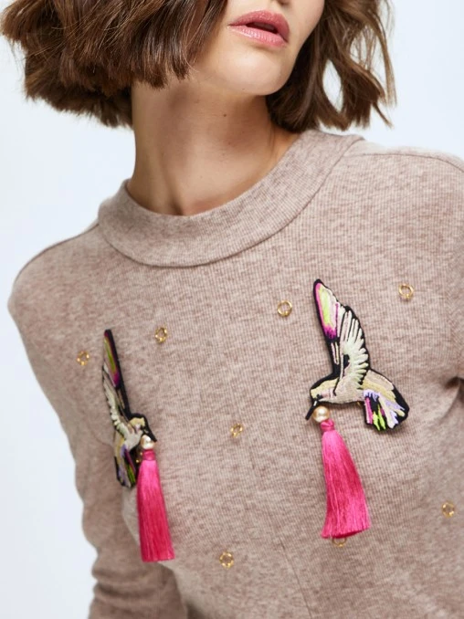 Парные броши «Неразлучники» MAISON ESVE