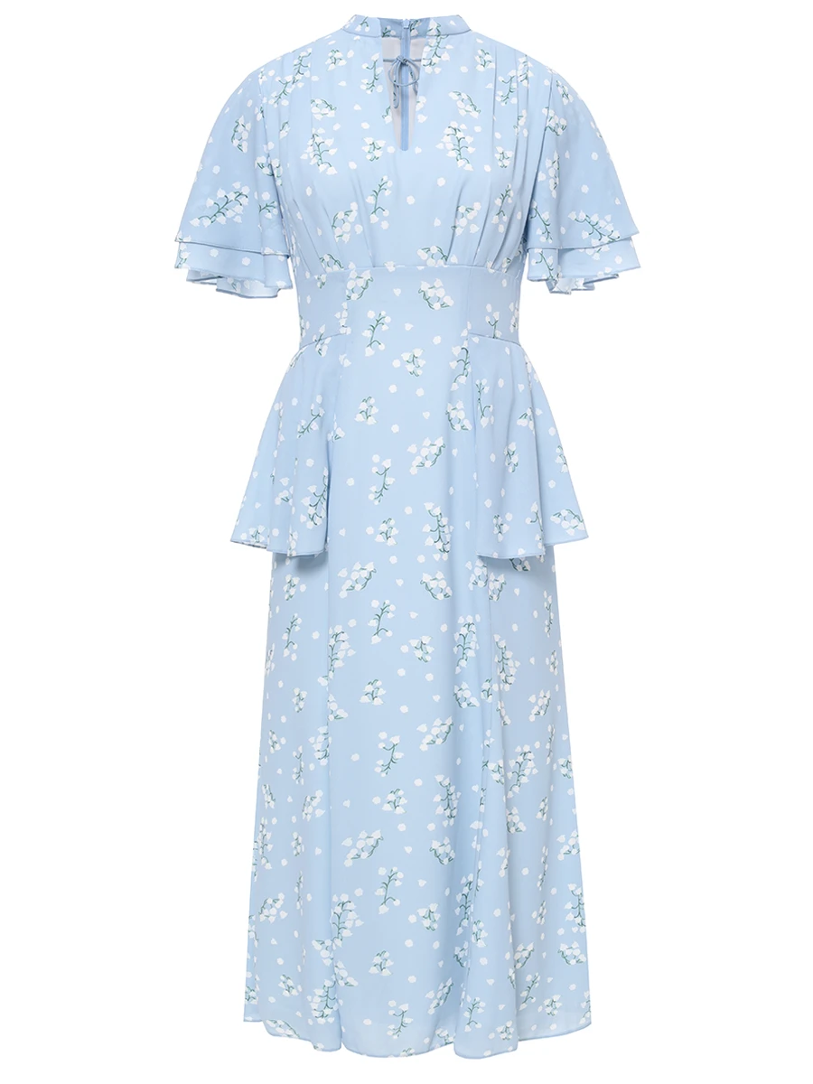 Платье из вискозы