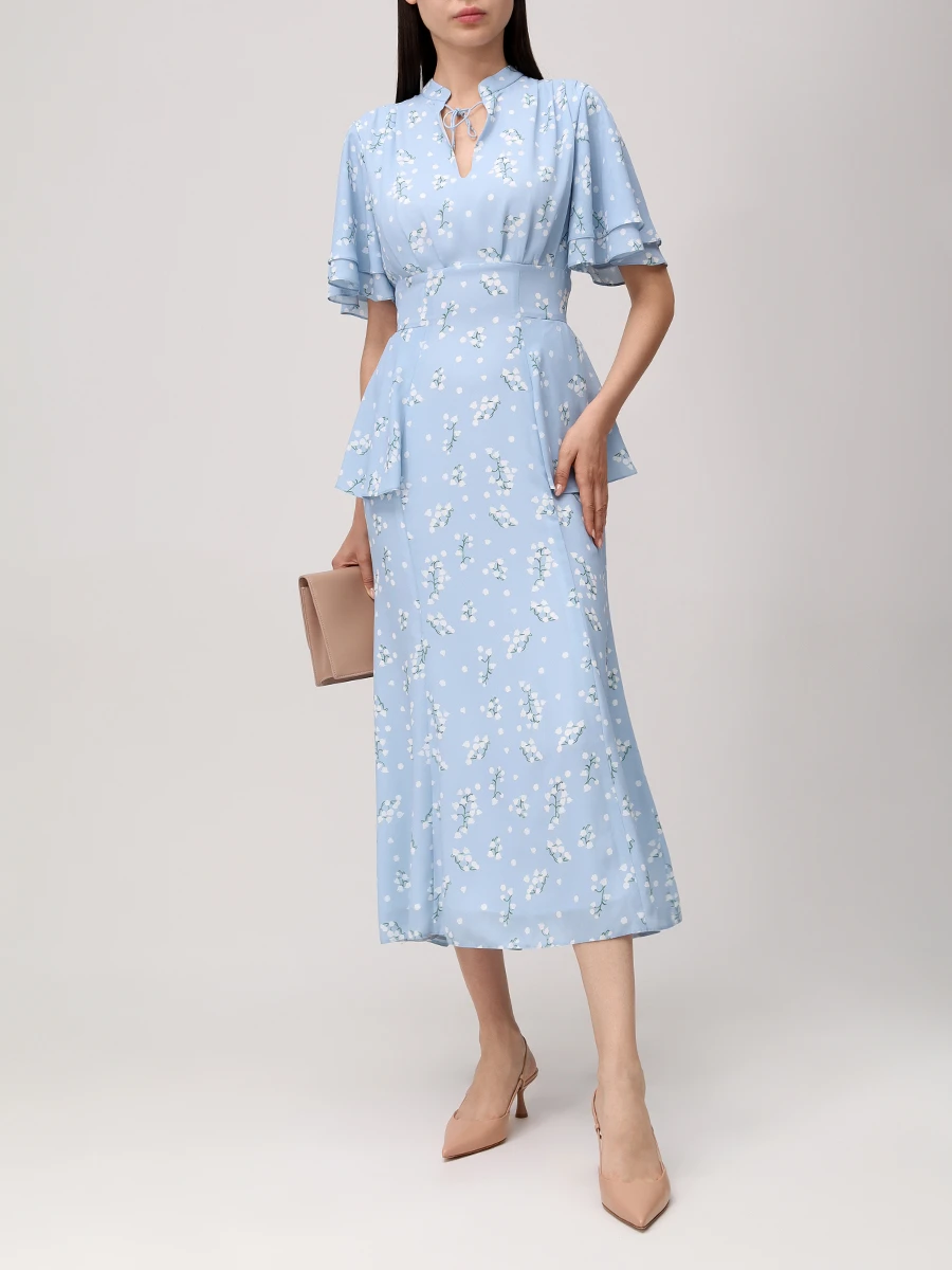 Платье из вискозы