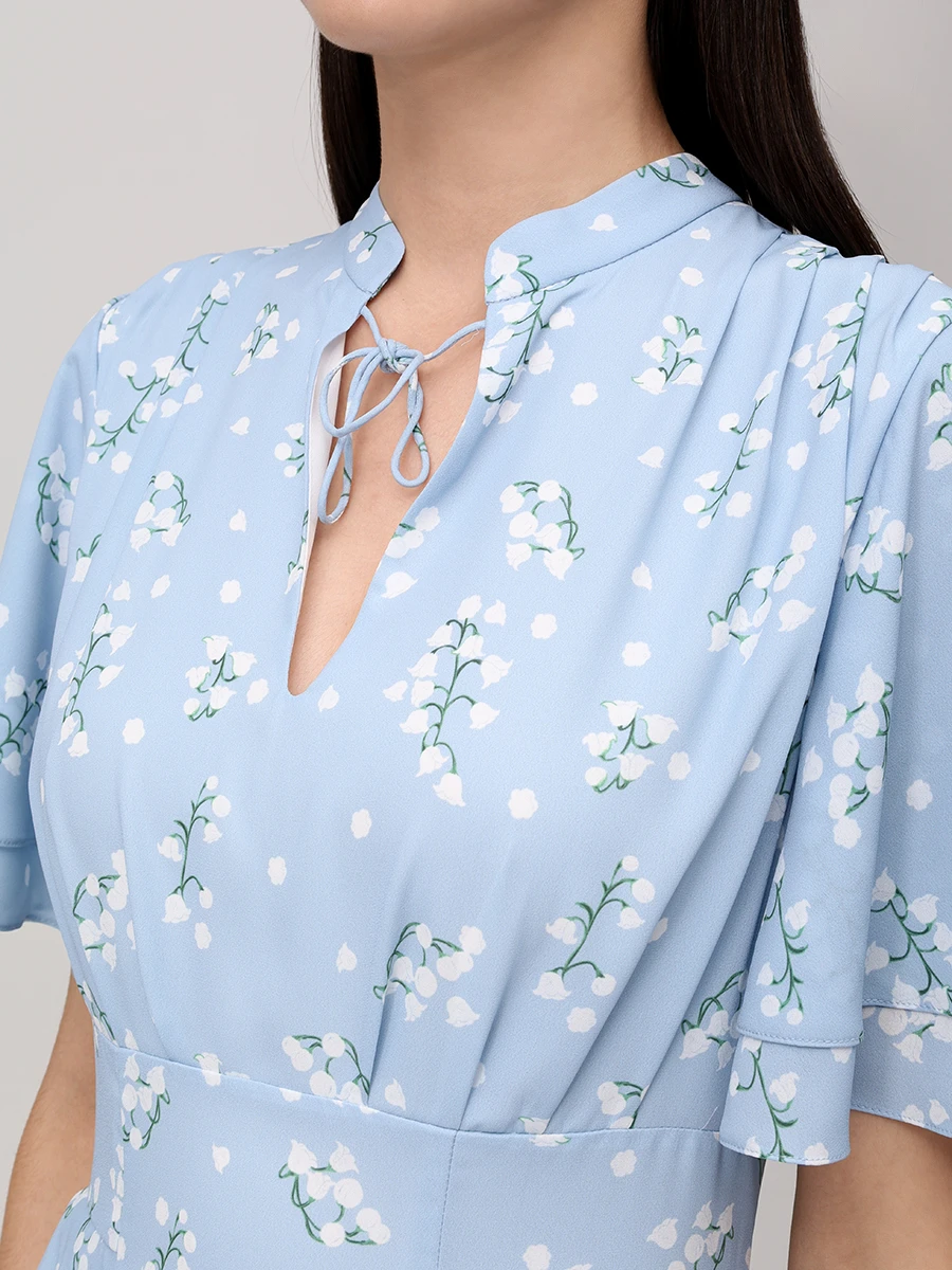 Платье из вискозы