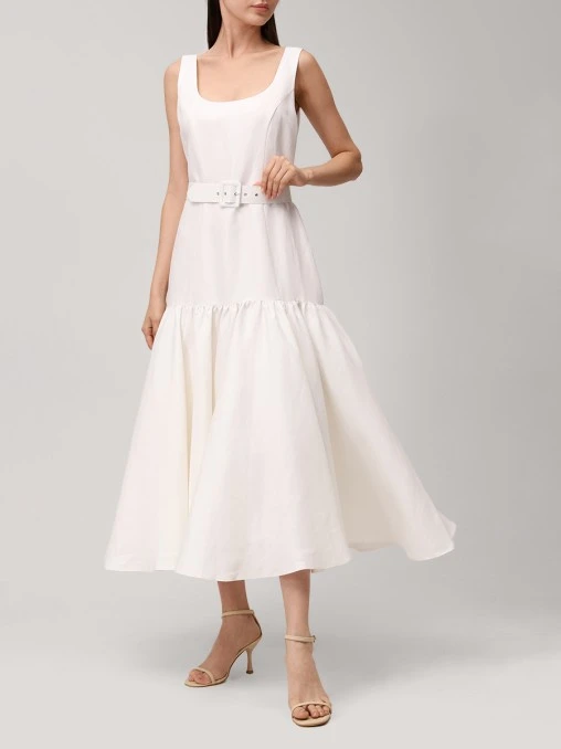 Сарафан изо льна и вискозы ROSEVILLE