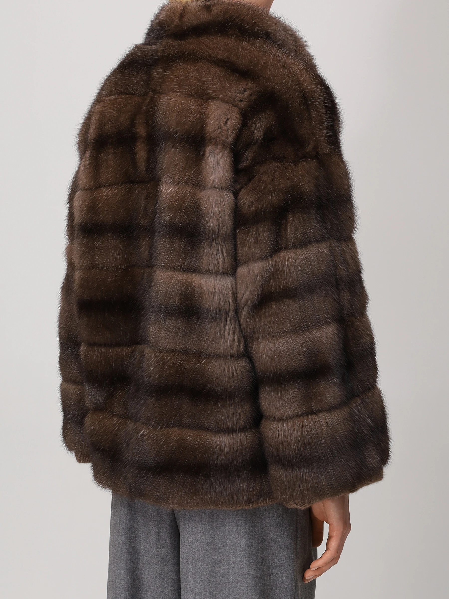 Шуба соболиная двусторонняя