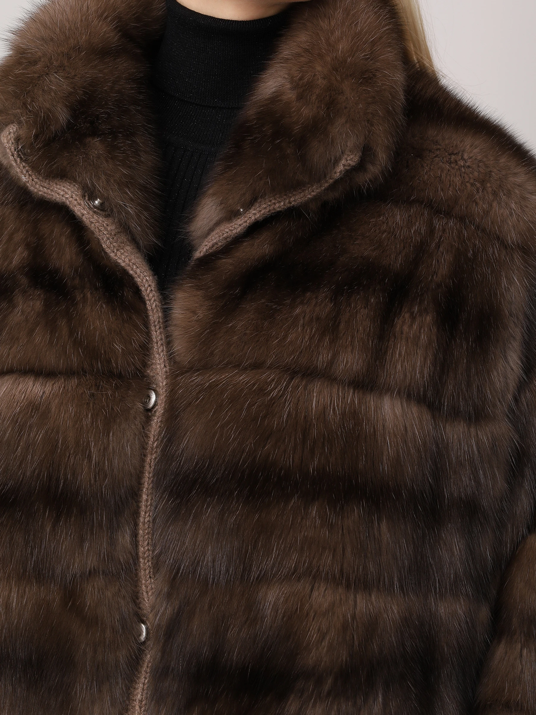 Шуба соболиная двусторонняя