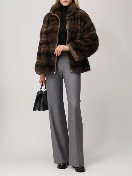 Шуба соболиная двусторонняя AMELI
