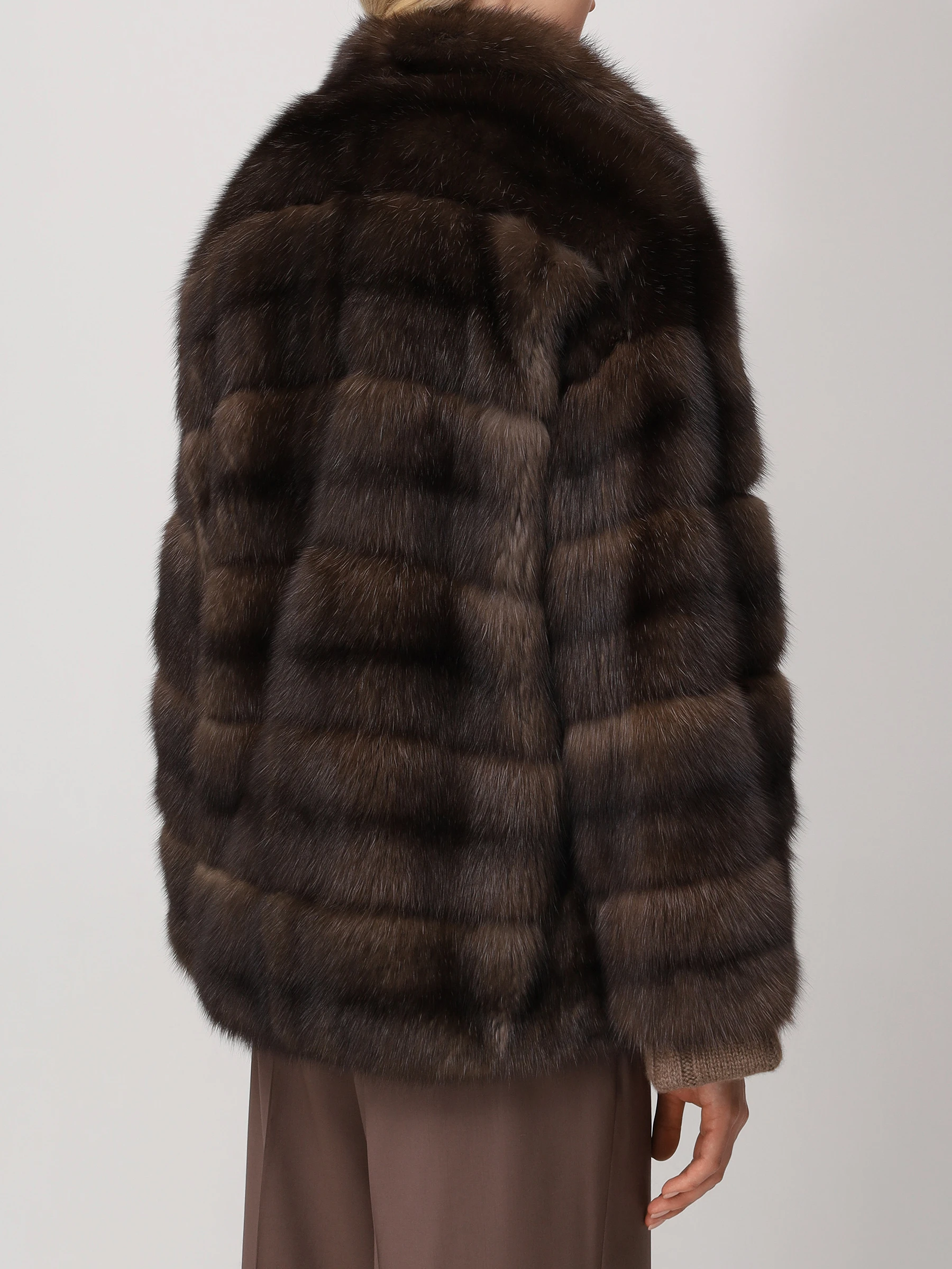 Шуба соболиная двусторонняя