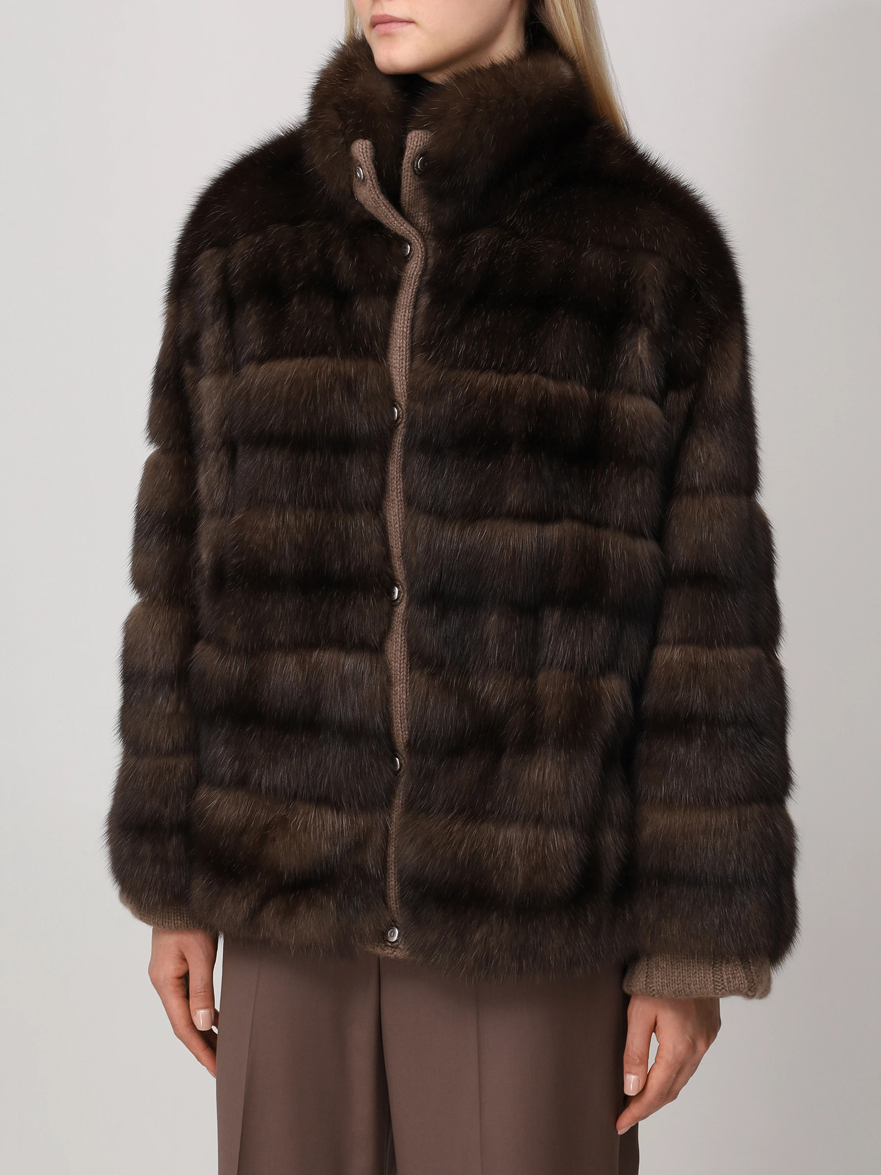 Шуба соболиная двусторонняя