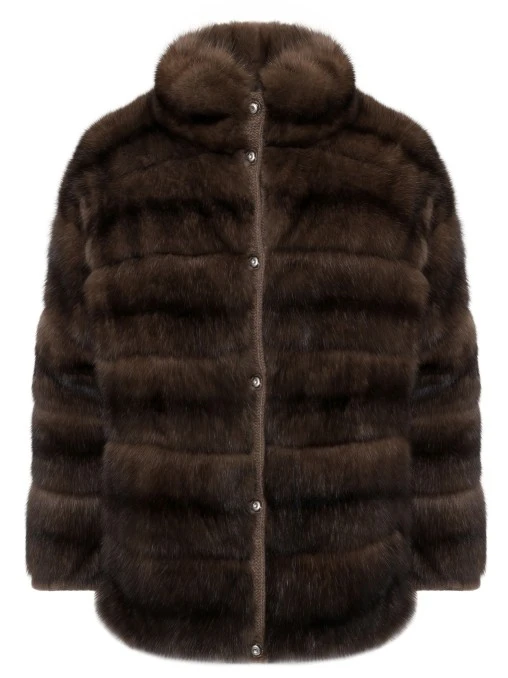 Шуба соболиная двусторонняя AMELI