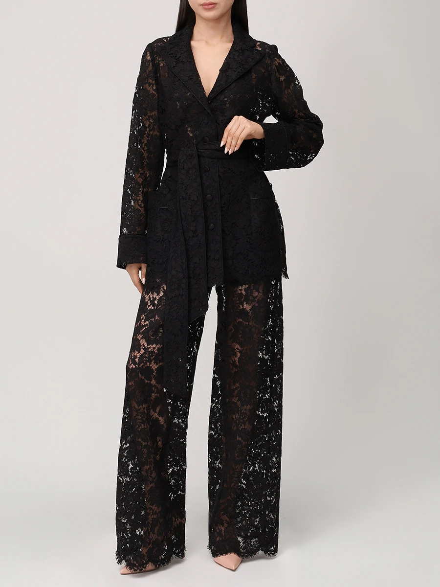 Жакет кружевной