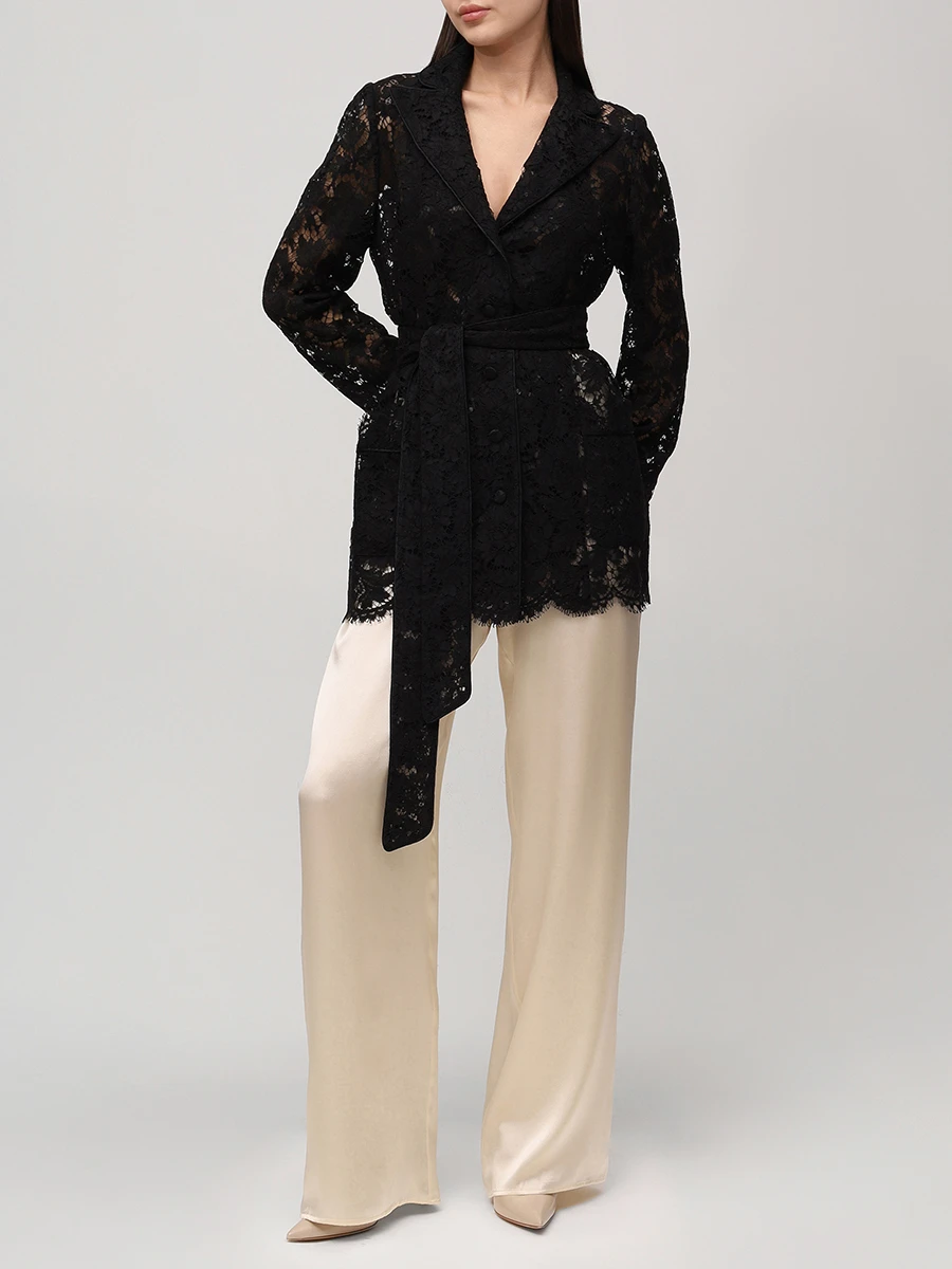 Жакет кружевной