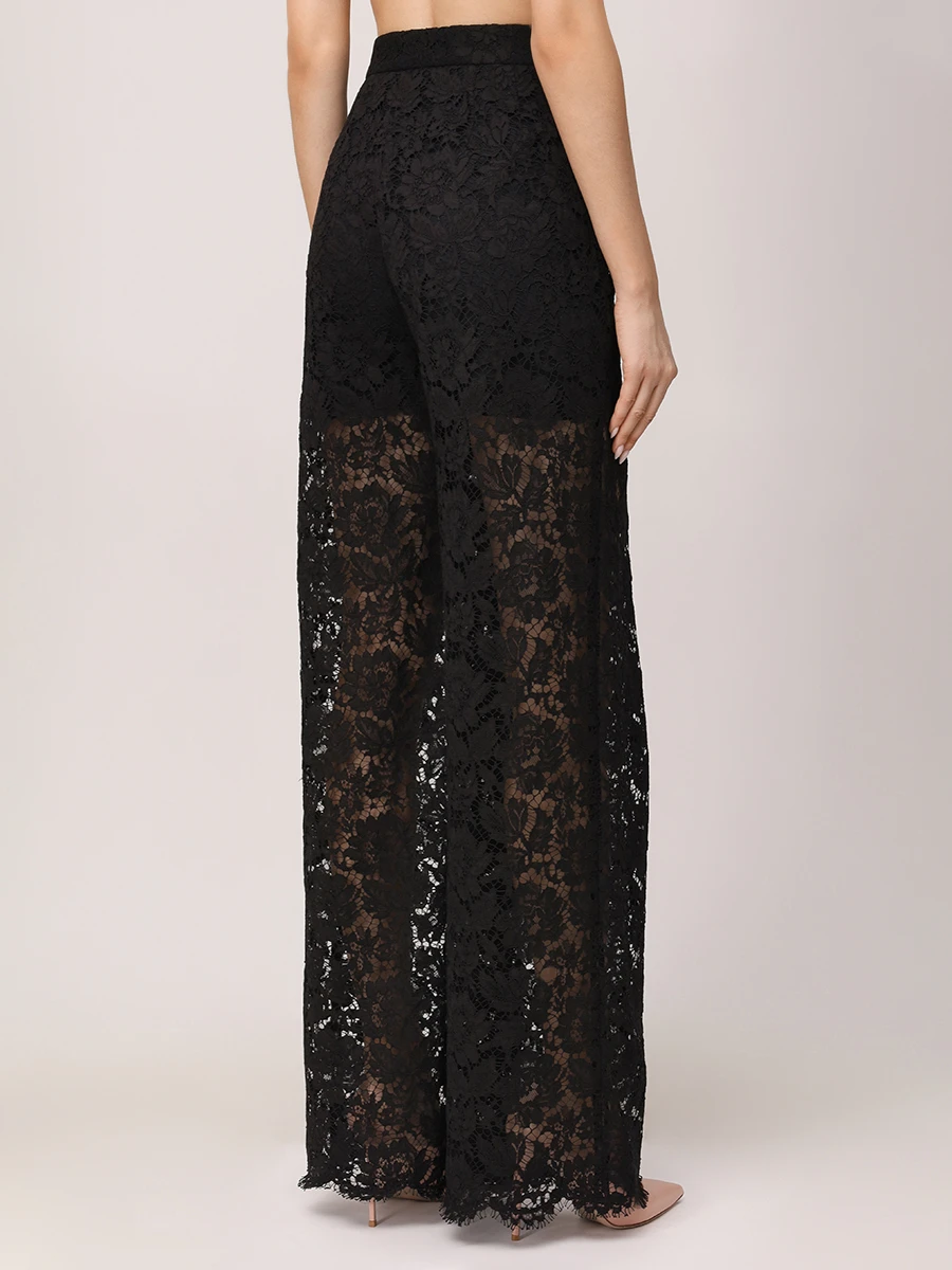 Брюки кружевные