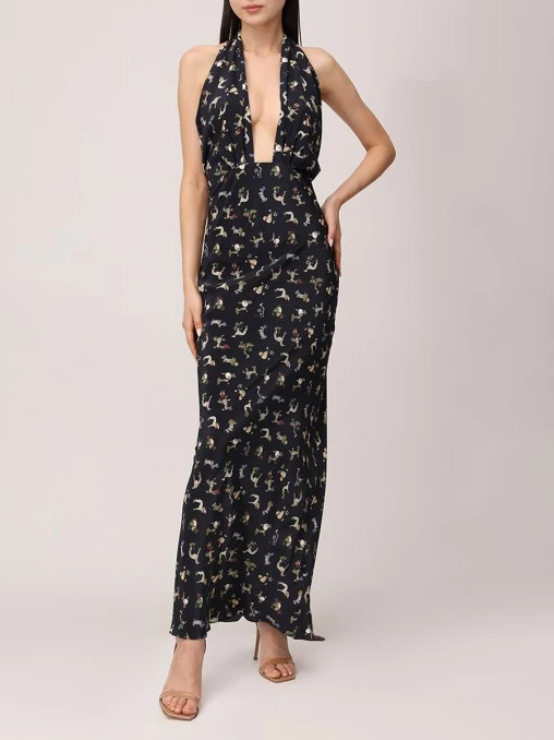 Платье шелковое CARPI