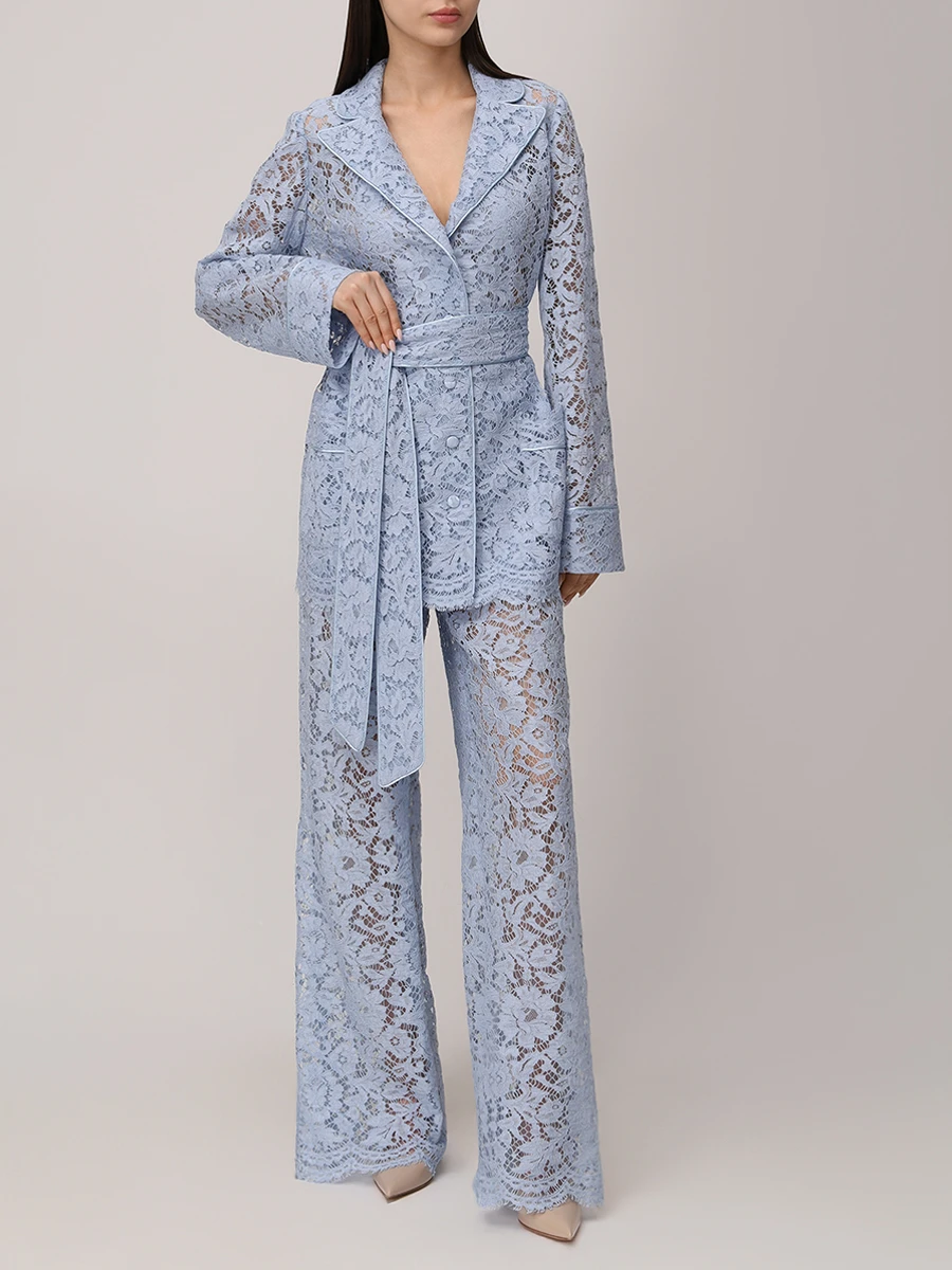 Брюки кружевные