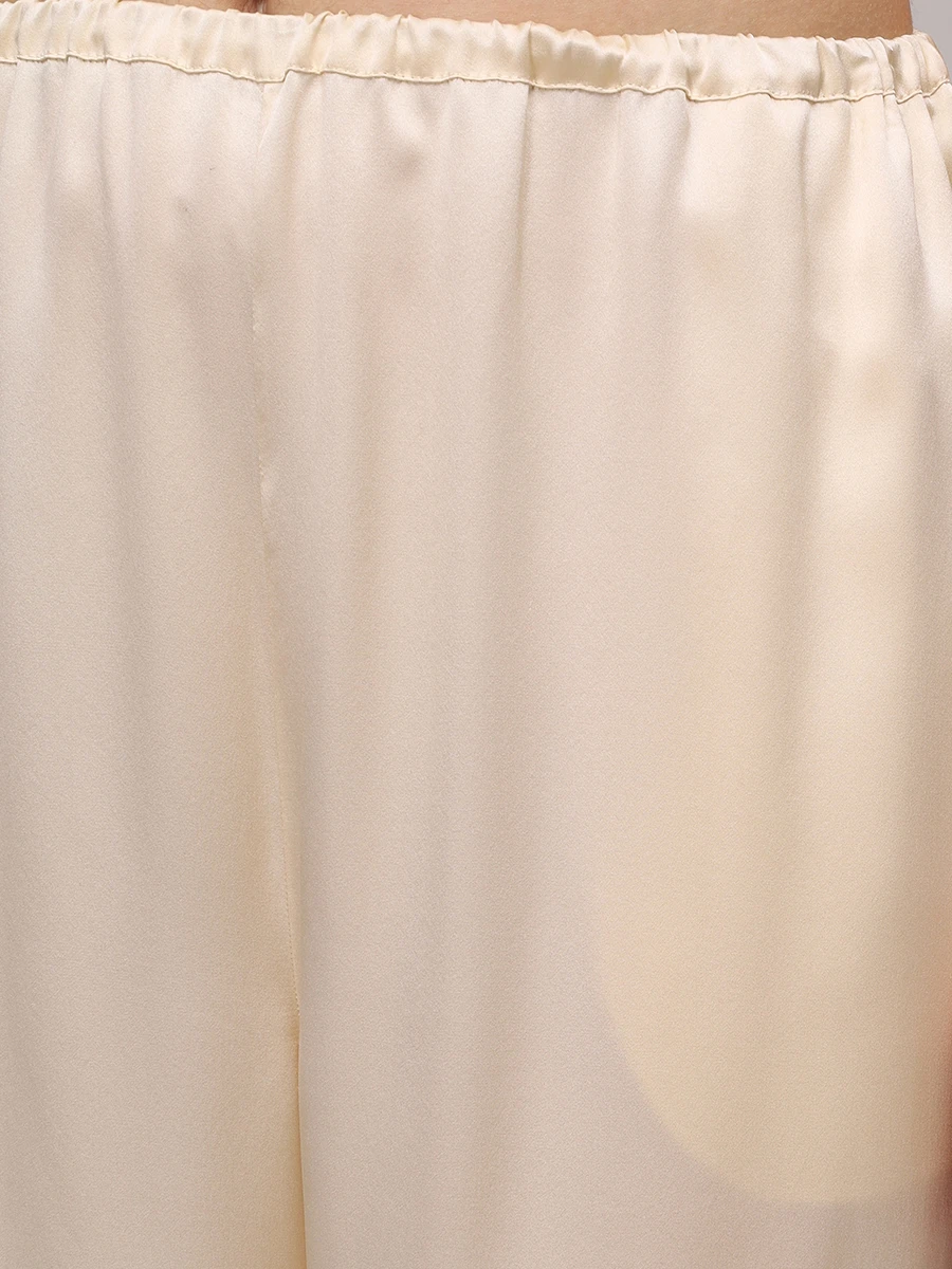 Брюки шелковые