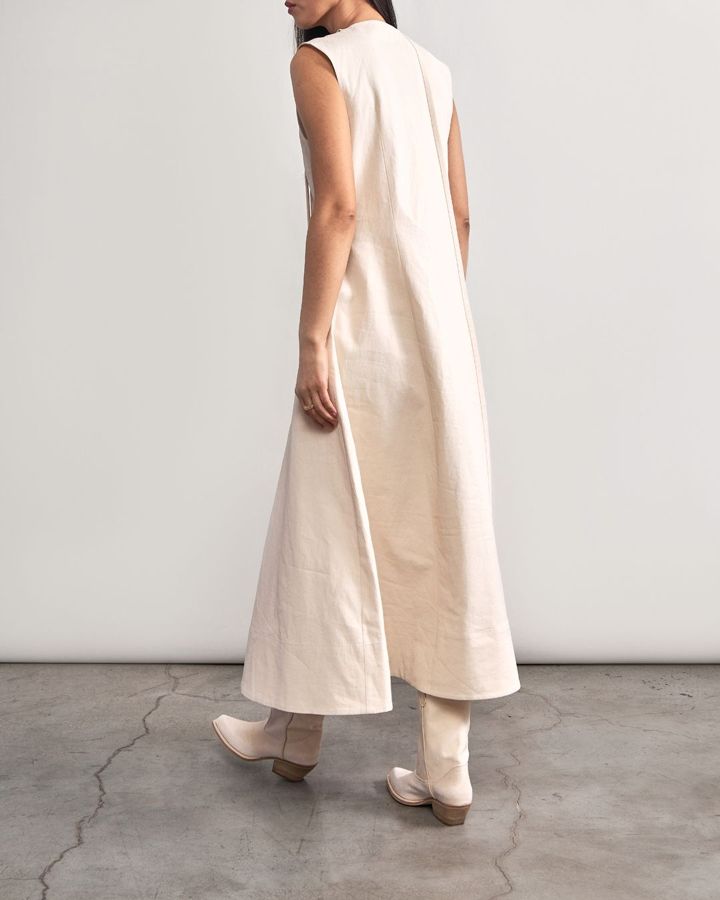 Платье льняное