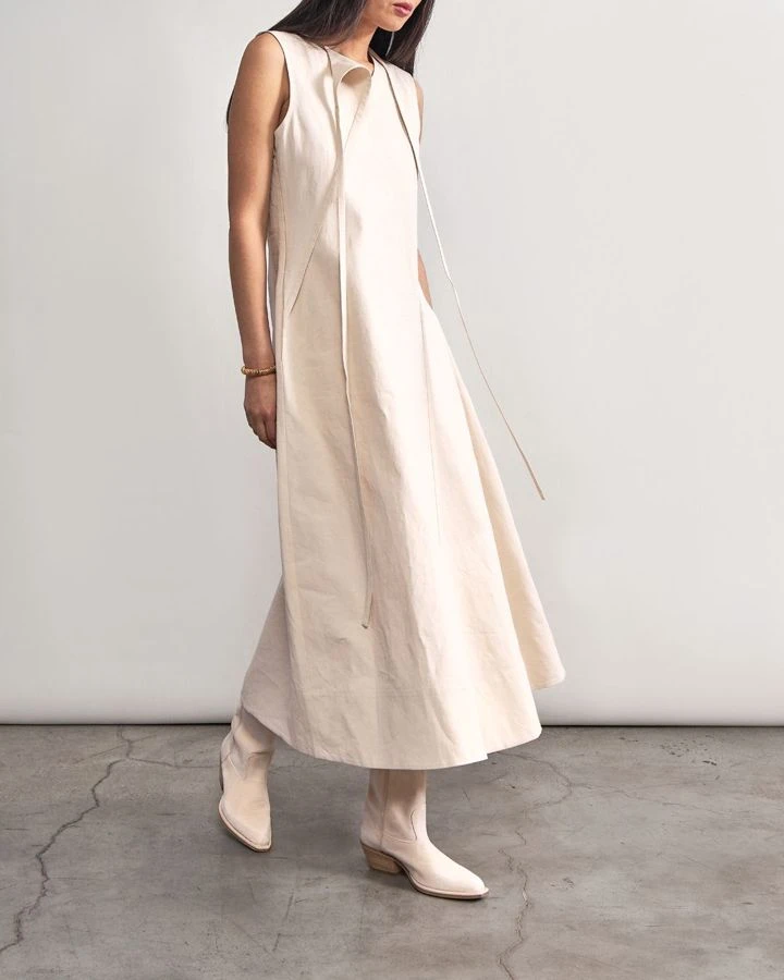 Платье льняное