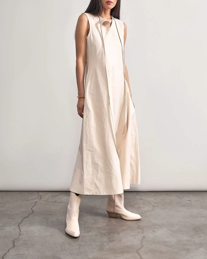 Платье льняное