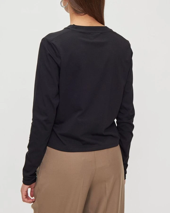 Лонгслив хлопковый