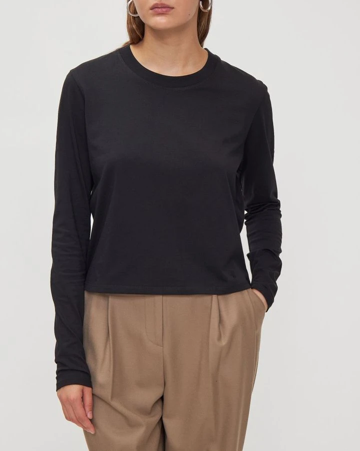 Лонгслив хлопковый