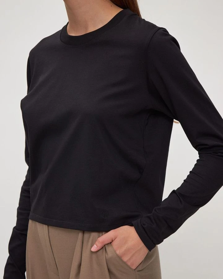 Лонгслив хлопковый