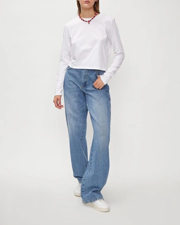 Лонгслив хлопковый