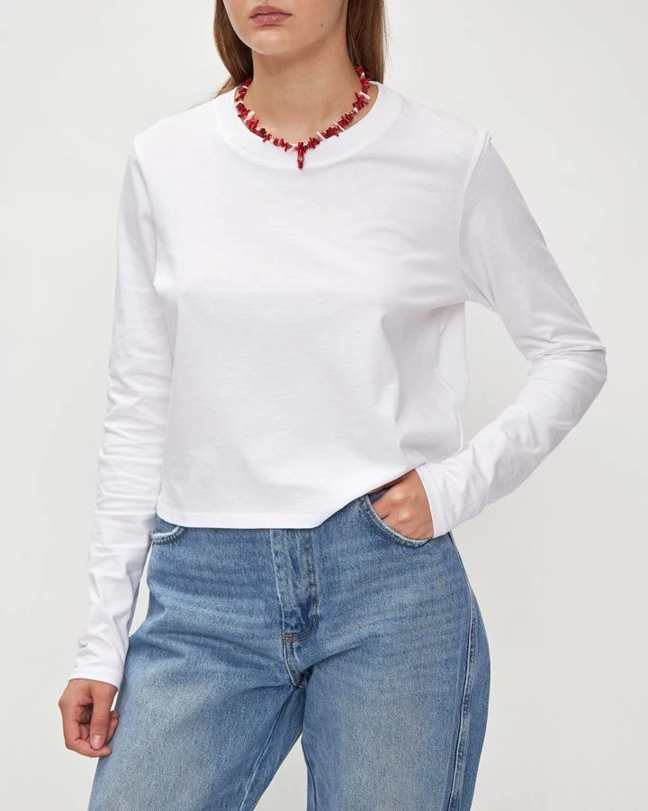 Лонгслив хлопковый