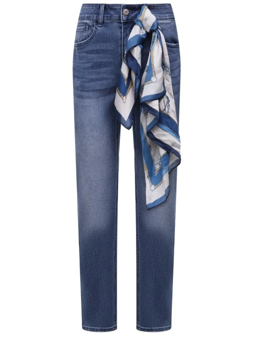 Джинсы хлопковые ELENA MIRO