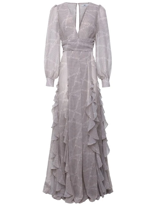 Платье в горох ELISABETTA FRANCHI