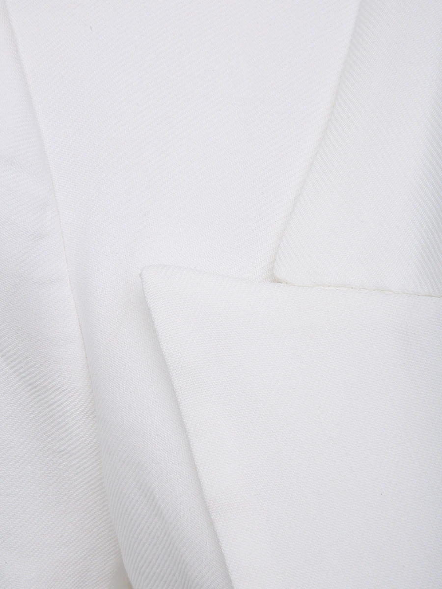 Пиджак из вискозы и льна