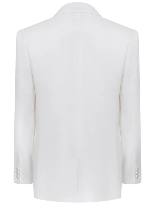 Пиджак из вискозы и льна ELISABETTA FRANCHI