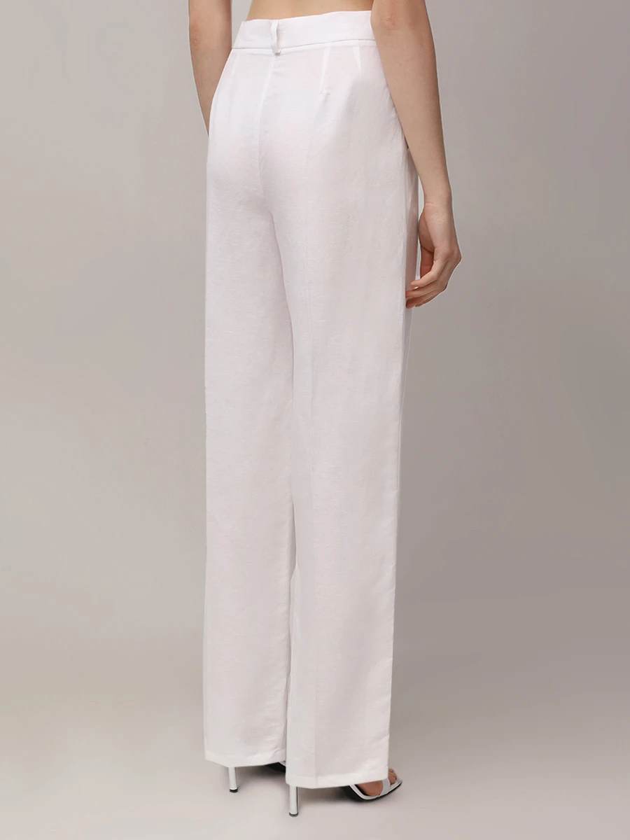 Брюки льняные