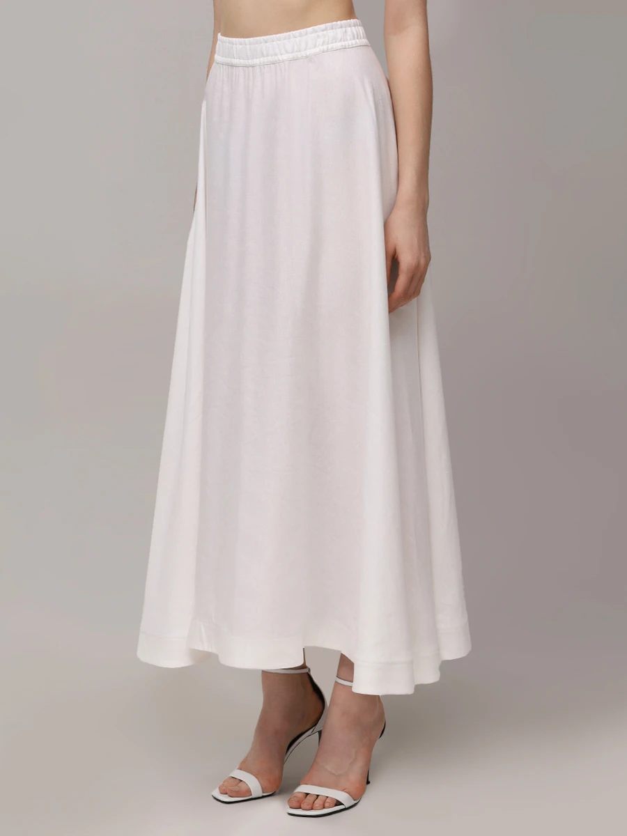 Юбка льняная