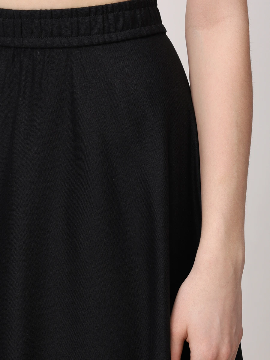 Юбка льняная