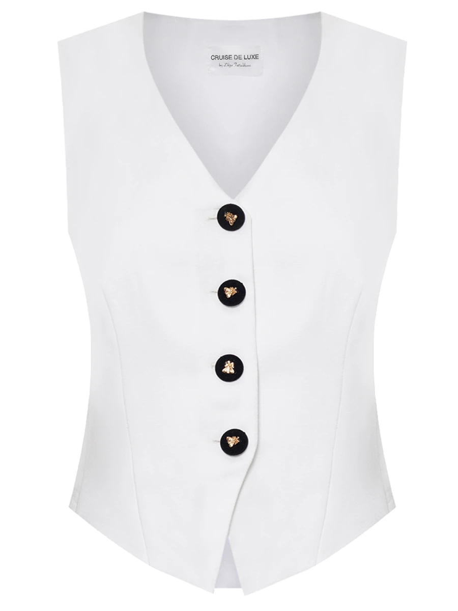 Жилет льняной