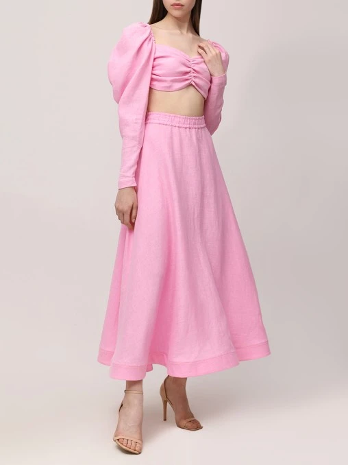 Кроп-топ льняной CRUISE DE LUXE