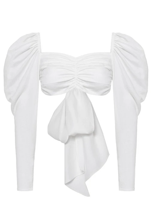 Кроп-топ льняной CRUISE DE LUXE