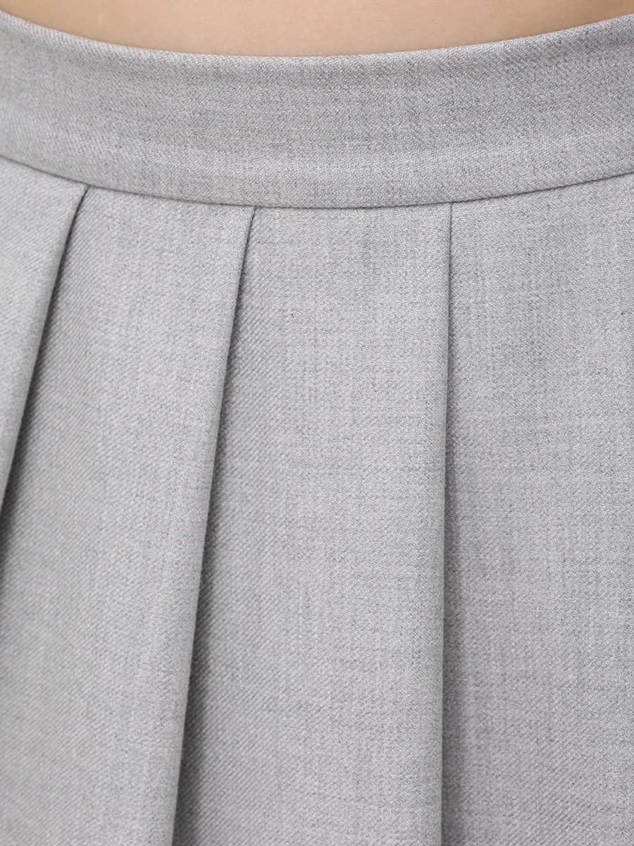 Юбка однотонная