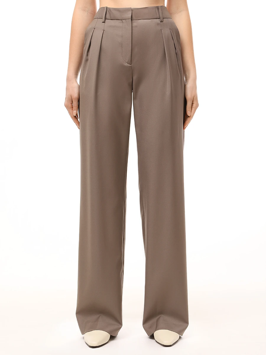 Брюки шерстяные