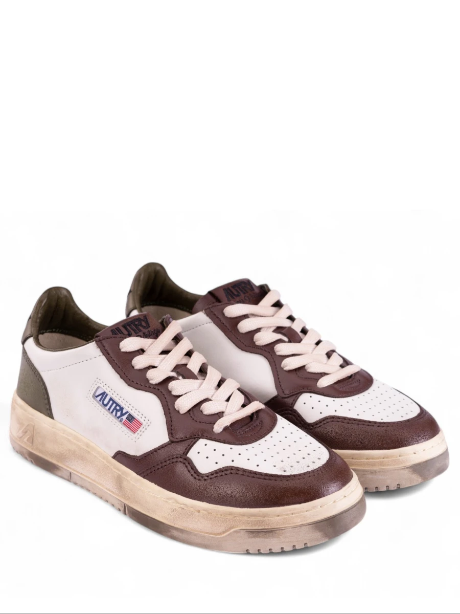 Кеды кожаные