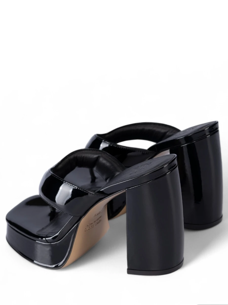 Мюли кожаные