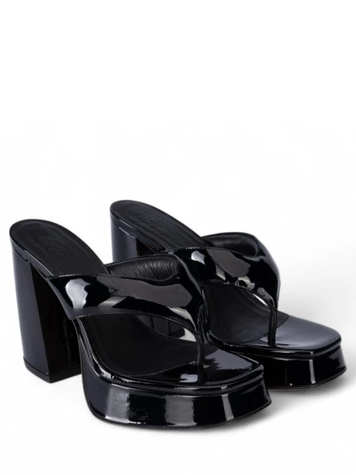 Мюли кожаные GIABORGHINI