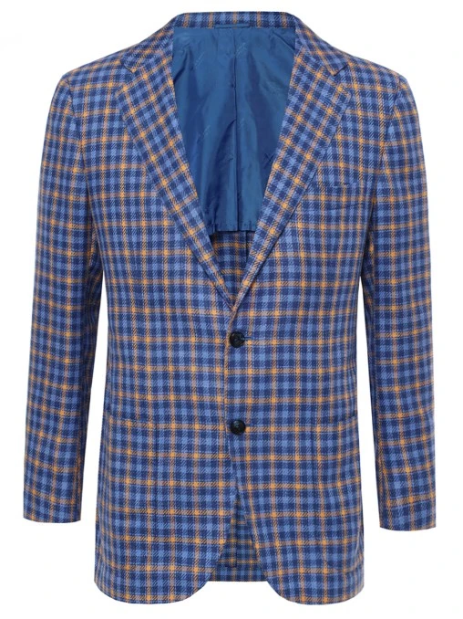 Пиджак в клетку KITON