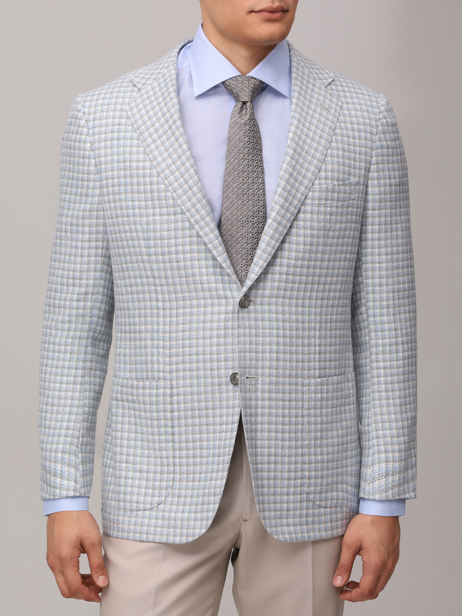 Пиджак в клетку