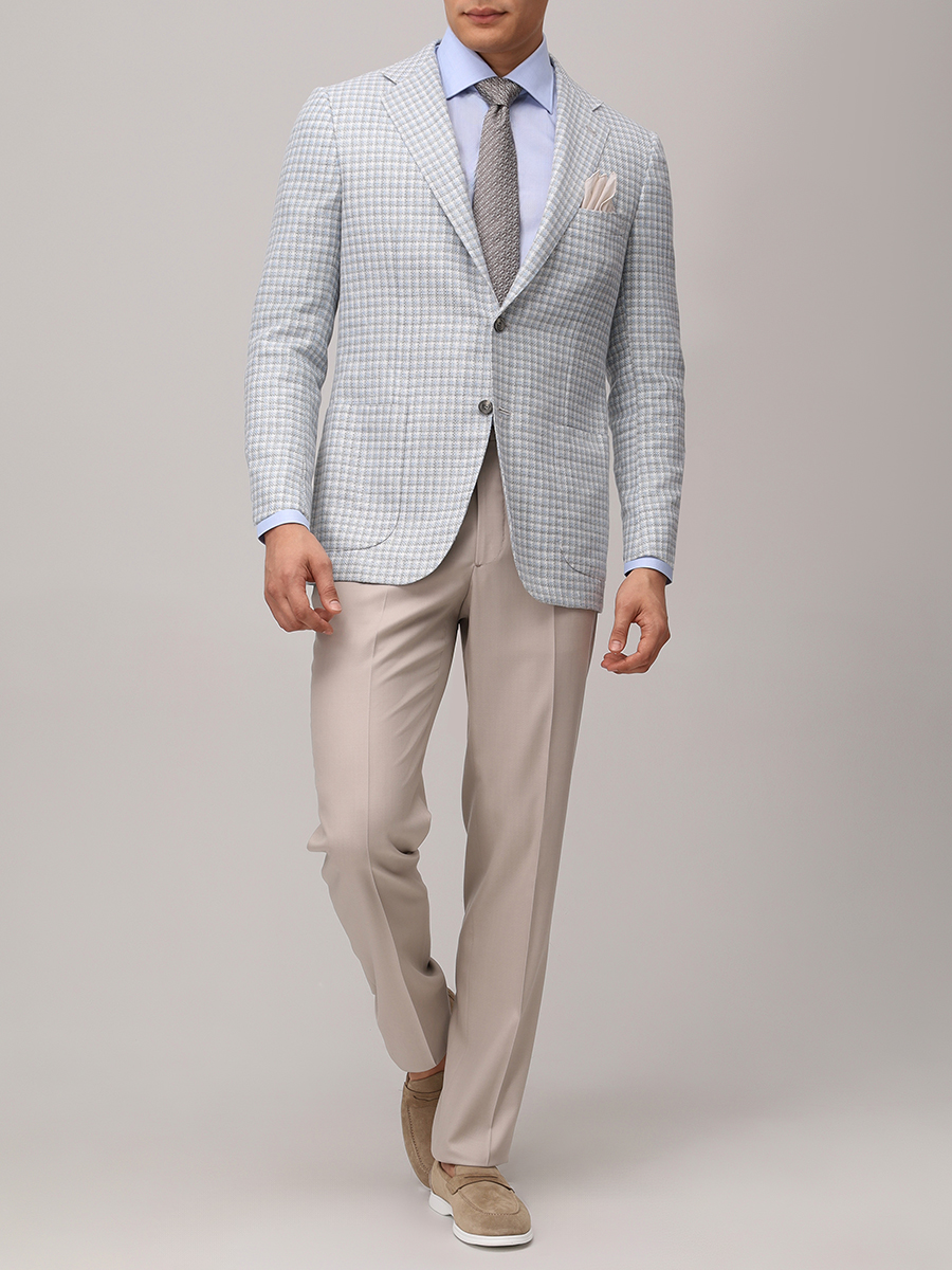 Пиджак в клетку