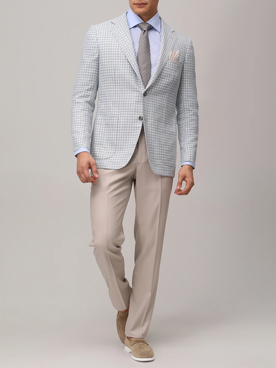 Пиджак в клетку